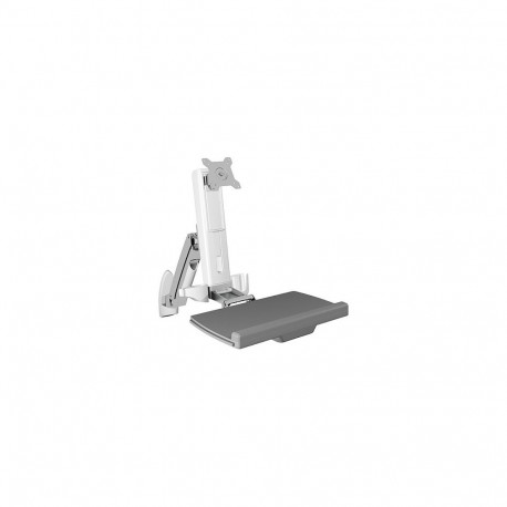 "Sit-Stand-Workstation mit Wandhalterung für einen Monitor bis zu 24"" ICY BOX"