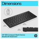 HP klaviatuur 355 kompaktne mitme seadme (DE)