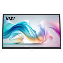 MSI monitor PRO MP165DE E6 39,6cm/15,6" (1920×1080) 16:9 IPS 4ms 60Hz USB-C HDMI 2.0b 250cd/m², must