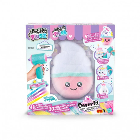 Projekt plusz loovkomplekt elektroonilise aerograafiga magustoidud, magus koogike