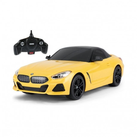 Auto Zdalnie Sterowane R/C BMW Z4 Roadster Rastar 1:18 Żółte