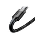 Baseus Cafule Micro USB cable 2.4A 1m (Gray + Black)