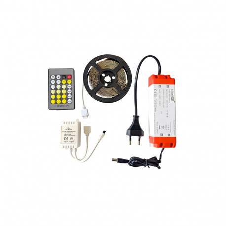 Led-riba komplekt 9.3W/m 3m CCT-T IP20 12V