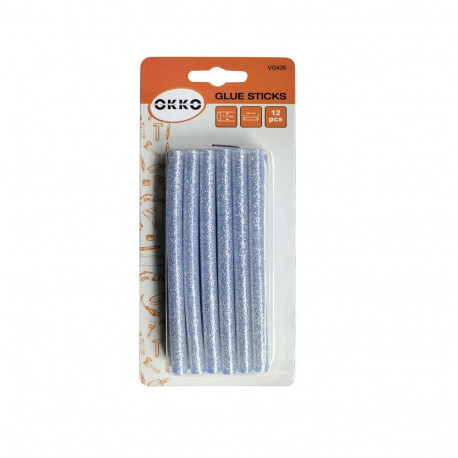 GLUE STICKS 12PCS SET.7.2X100MM.SILVER