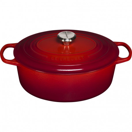 Le Creuset haudepott Signature ovaalne 31cm, kirsipunane