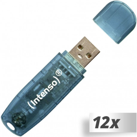 Intenso USB-mälupulk Rainbow Line 12x1 4GB USB 2.0