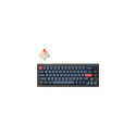 Keychron V2 Max keyboard Universal USB + RF Wireless + Bluetooth Black, Carbon