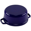 Staub Round Cocotte, 24cm Dark Blue, Cast Iron