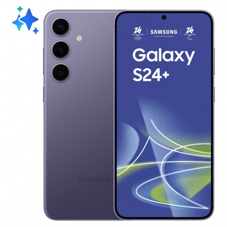 """Samsung Galaxy S24+ S926 5G Dual Sim 12GB RAM 256GB - Cobalt Violet"""