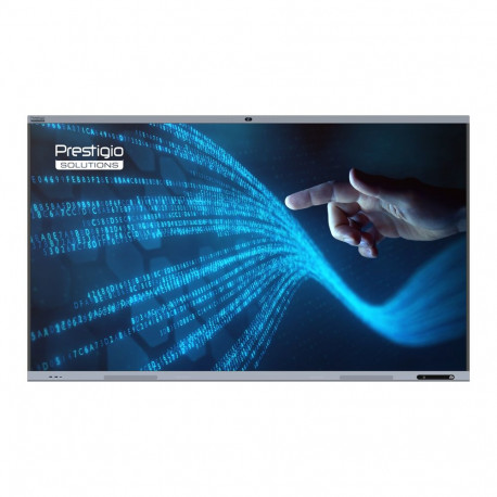 PRESTIGIO SOLUTIONS Multiboard 86'' Light+ Gen 2, Android 13, Google EDLA, AI Camera, 16/128GB