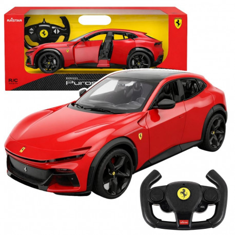 Rastar kaugjuhitav auto Ferrari Purosangue 1:14, punane