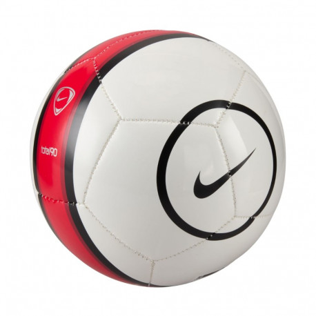 Piłka nożna Nike Skills T90 mini biało-czerwona IH7533 100 1