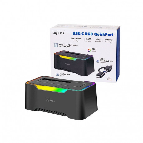 Dokkimisjaam USB-C HDD/SDD 2.5/3.5