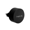Dual USB socket adapter, 10.5W, 2xUSB-A, black