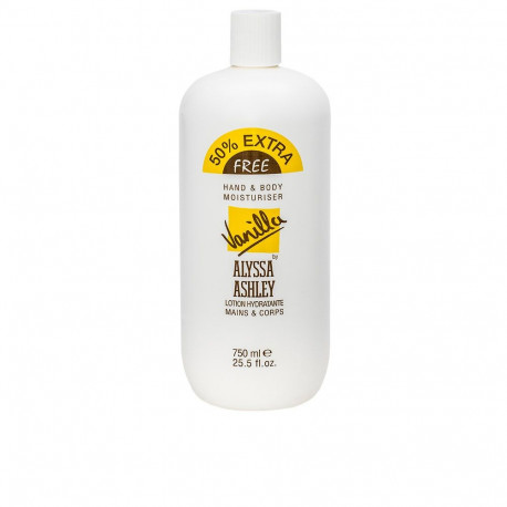 ALYSSA ASHLEY VANILLA hand and body moisturiser 750 ml
