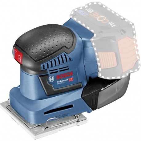 Bosch GSS 18V-10 Professional Random orbital sander 22000 OPM Black, Blue, Red