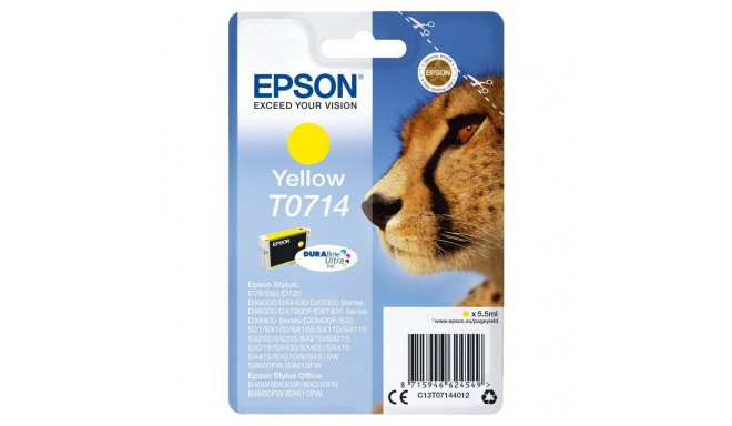 Epson tint T0714, kollane