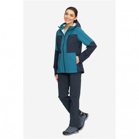 Women's Jacket - VIKING Numani Lady Water-Resistant Jacket with Hood Navy Blue