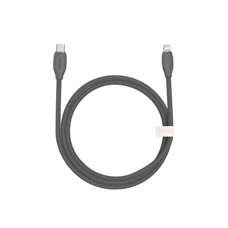 Cable - Baseus Jelly USB-C to Lightning 20W 1.2m Black
