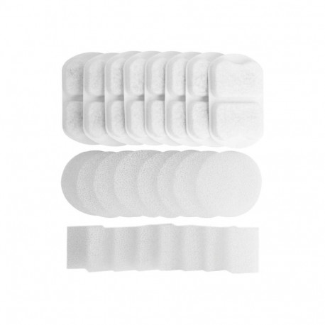 Pet Fountain Filter - Oneisall PWF-002 Replacement Filters 5-Layer Structure