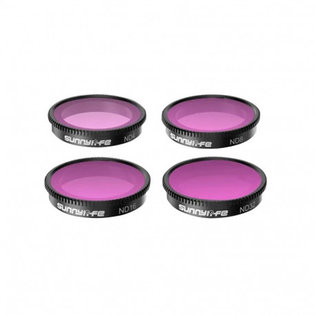 Camera Filter - Sunnylife ND Filter Set for Insta360 GO 3/2 (ND4, ND8, ND16, ND32)