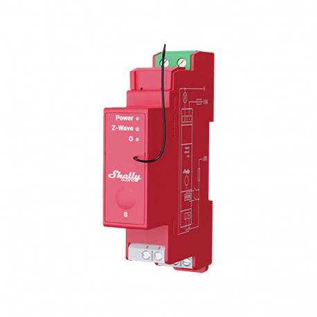 Home Automation Device - Shelly Qubino Pro 1PM DIN Relay 1-Channel 16A 110-240V AC