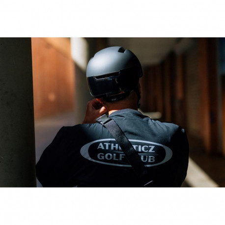 Cycling Helmet - HJC CALIDO Size L, 280g, Adjustable Fit, Black