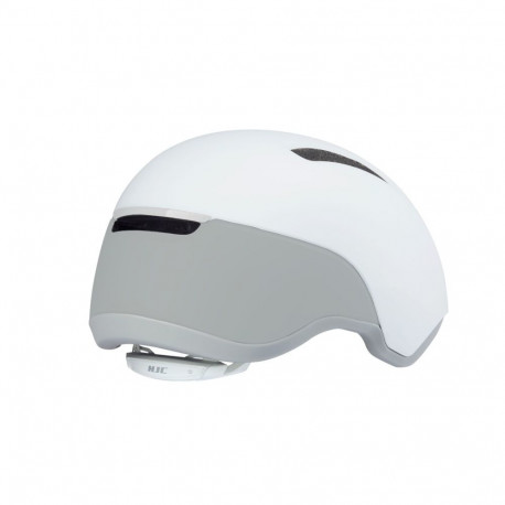 Cycling Helmet - HJC CALIDO Size L, 280g, In-Mold Technology, White Silver
