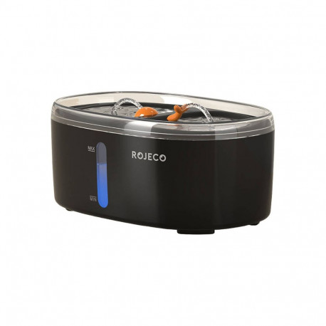 Pet Supplies - Rojeco 2.5L Smart Fountain Multi-Bowl Filtration Black