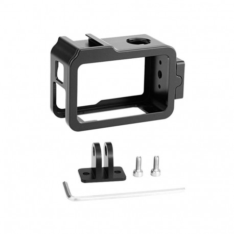 Camera Accessory - Puluz Metal Cage for DJI Osmo Action 3/4, Aluminum Alloy