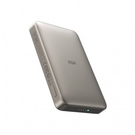 Powerbank - ESR Qi2 MagSlim 10000mAh 15W Wireless 27W Wired Sand