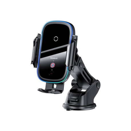 Phone Holder - Baseus Car Holder 15W Charger Automatic Black
