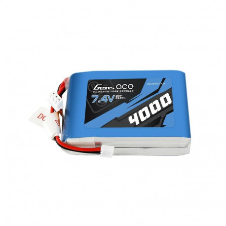 Battery - Gens Ace 4000mAh 7.4V 1C LiPo Battery