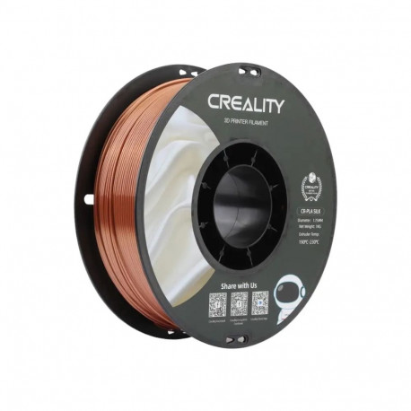3D Printing Filament - Creality CR-Silk PLA 1.75mm 1kg Red Copper