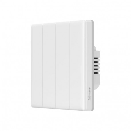 Smart Home Device - Sonoff TX T5 4C 4-Channel Wi-Fi Touch Switch White