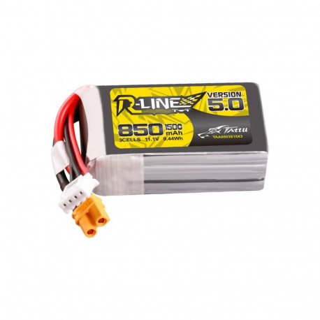 Battery - Tattu R-Line 5.0 850mAh 3S 150C XT30U-F