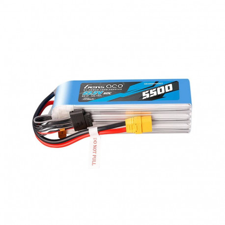 Battery - Gens Ace G-Tech 5500mAh 22.2V 60C LIPO XT90