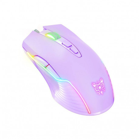 Gaming Mouse - ONIKUMA CW905 Wired RGB 6 DPI 7 Buttons Purple