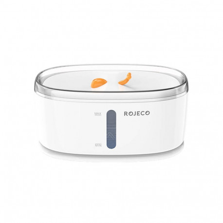 Pet Water Fountain - Rojeco Wireless 2.5L Smart Water Fountain, 4-layer filtration, 30 dB