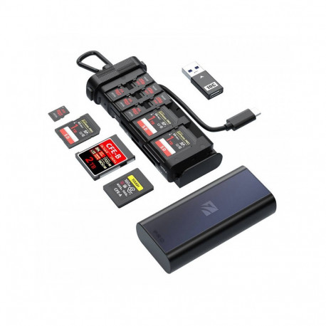 Memory Card Reader - Freewell Pro CF A/B, SD, TF Type-C Fast Transfer