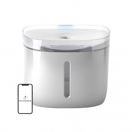 Pet Supplies - Petoneer Fresco Mini 1.9L Water Fountain 4-Stage Filtration