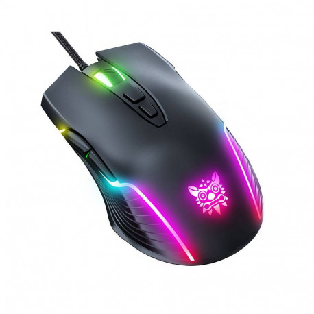 Gaming Mouse - ONIKUMA CW905 Wired 7 Buttons 6 DPI RGB Black