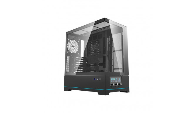 Computer Case - darkFlash DY451 ATX Mid Tower, USB 3.0, USB-C, Black