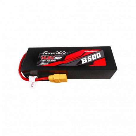 Battery - Gens ace G-Tech 8500mAh 14.8V 60C 4S1P Lipo Pack XT90 Connector