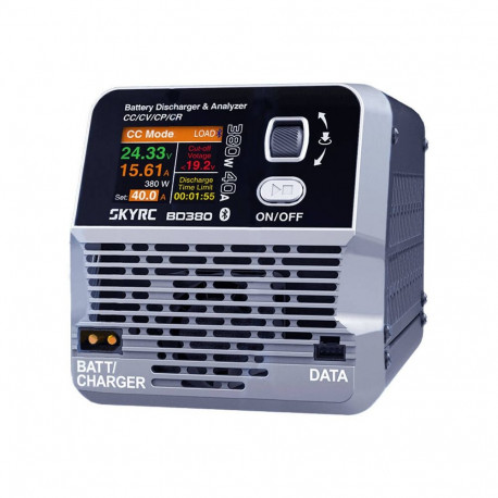 Battery Discharger - SkyRC BD380+ 3-40V, multiple discharge modes, cooling technology