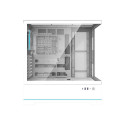 Computer Case - darkFlash DY451 PRO ATX Midi Tower, Tempered Glass, USB-C, White