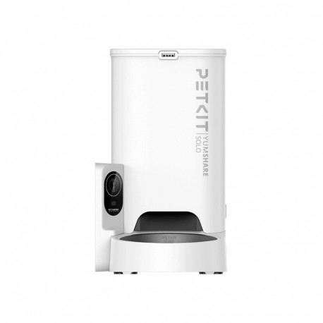 Pet Feeder - PetKit Yumshare SOLO Intelligent Feeder 1080 HD Camera White