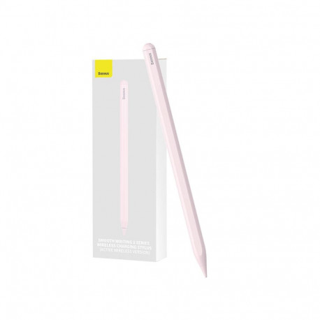 Tablet Stylus - Baseus Smooth Writing Wireless Charging Pen, 10h Battery, Pink