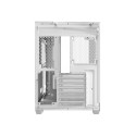 Computer Case - darkFlash TH285 ATX, tempered glass, 4 fans, white