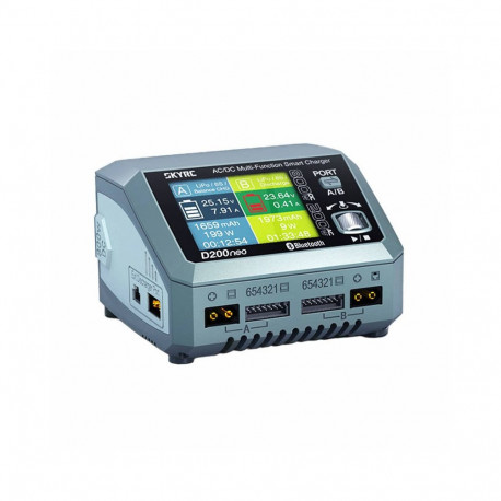 Charger - SkyRC D200neo Dual-Port 800W AC/DC Battery Charger